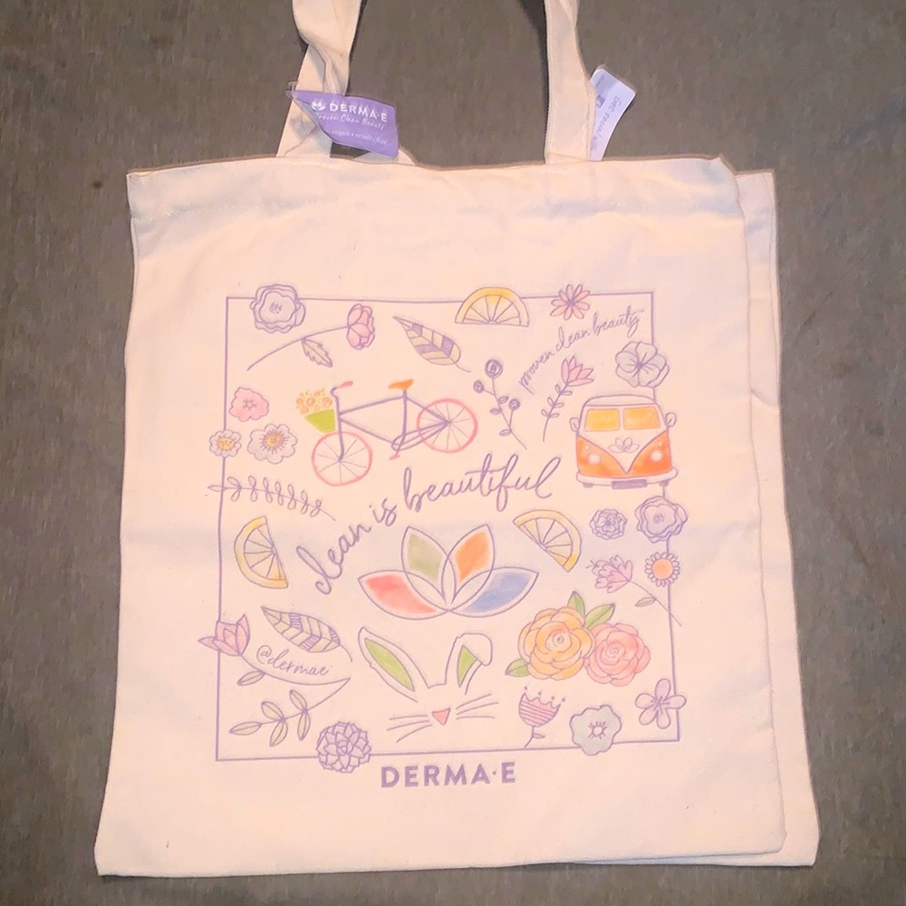 New Derma-E Restore tote bag